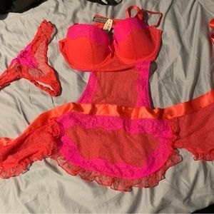 Victoria secret apron lingerie new sexy